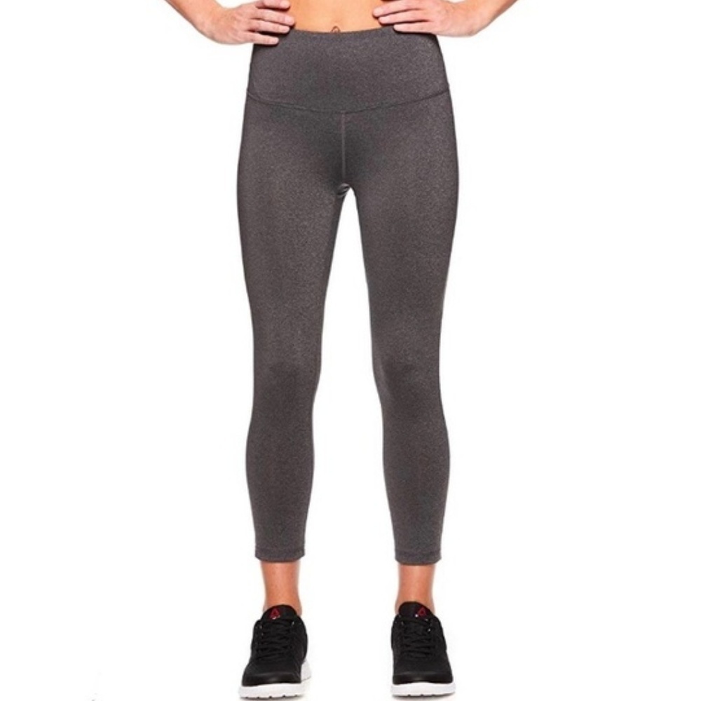Reebok Skinny Capri High rise in Charcoal heather